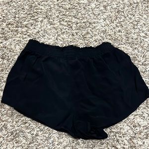 Black Jiggly Shorts